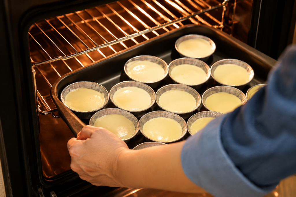 Preparo antecipado de sobremesas no forno para receber bem em casa